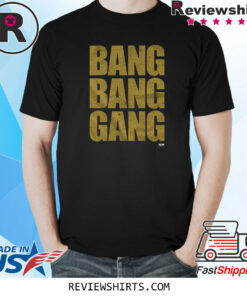 Bullet Club Gold Bang Bang Gang TShirt