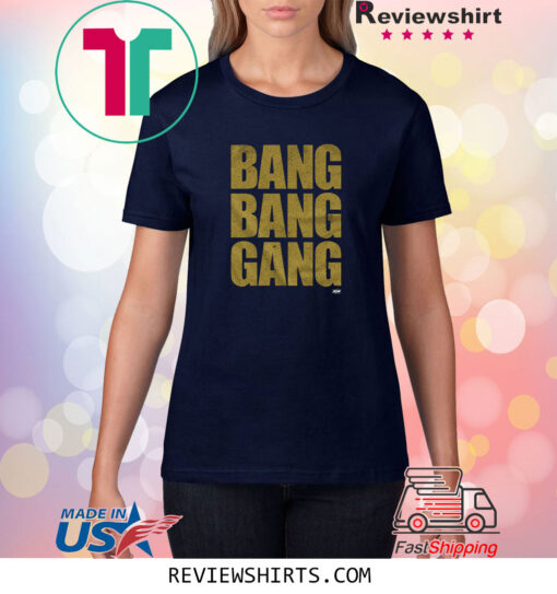 Bullet Club Gold Bang Bang Gang TShirt