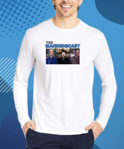 Aaron Rodgers Wearing Omaha Productions The Manningcast T-Shirt