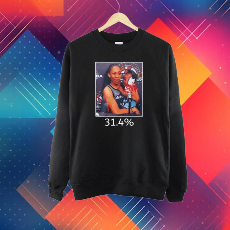 A’ja Wilson 31.4% T-Shirt