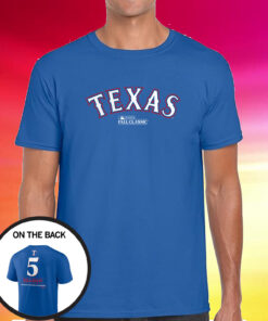 Corey Seager Texas Rangers 2023 American League Champions T-Shirt