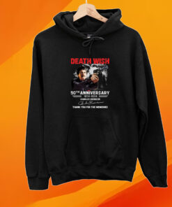 Death Wish 50th Anniversary 1974 – 2024 Charles Bronson Thank You For The Memories Shirt