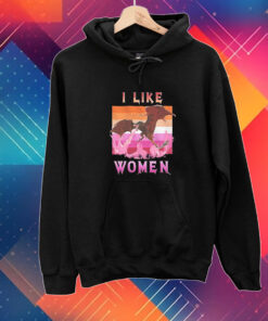 I Like Women Lesbian Flag T-Shirt