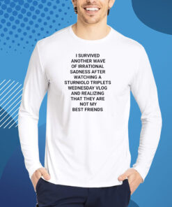 I Survived Another Wave Of Irrational Sadness After Watching A Sturniolo Triplets Shirt