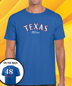Jacob Degrom Texas Rangers 2023 American League Champions T-Shirt