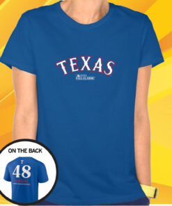 Jacob Degrom Texas Rangers 2023 American League Champions T-Shirt