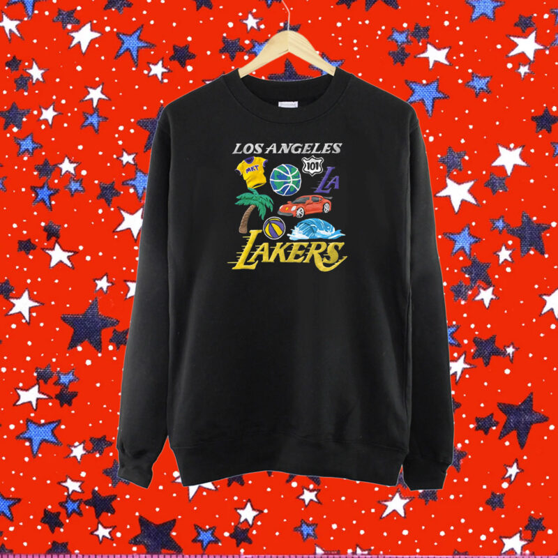 Los Angeles Lakers Nba X Market Claymation Shirt