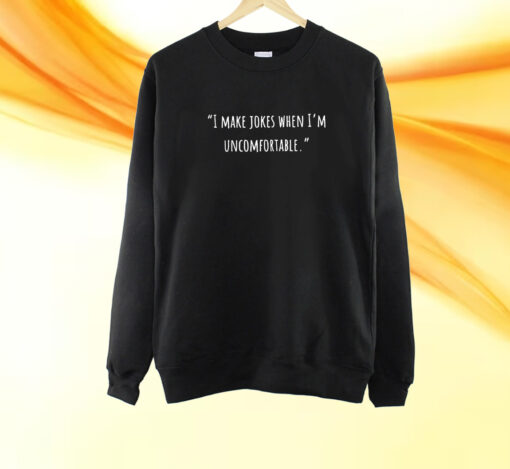 Matthew Perry I Make Jokes When I’m Uncomfortable Printed Shirt