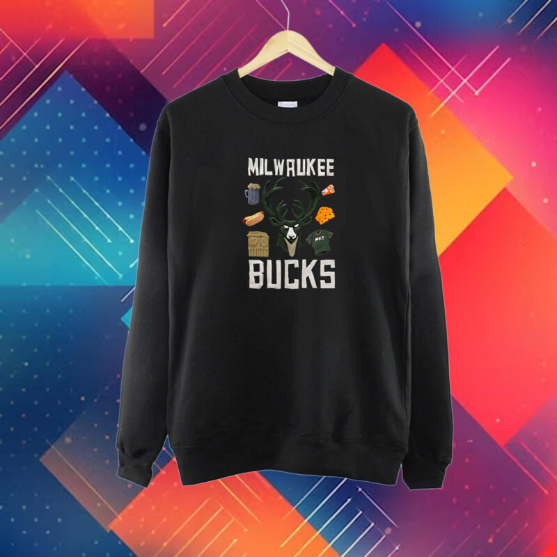 Milwaukee Bucks Nba X Market Claymation Shirt