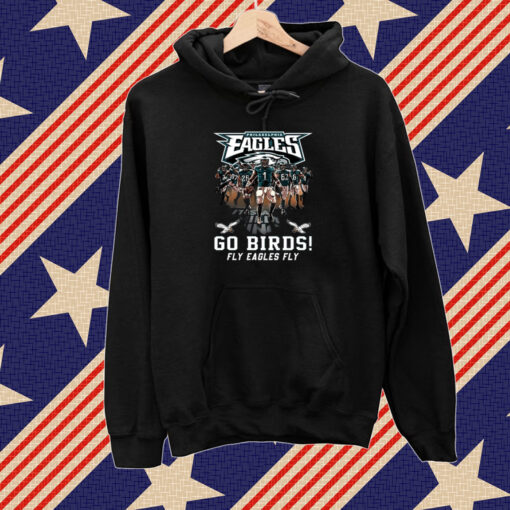 Philadelphia Eagles Go Birds Fly Eagles Fly Shirt