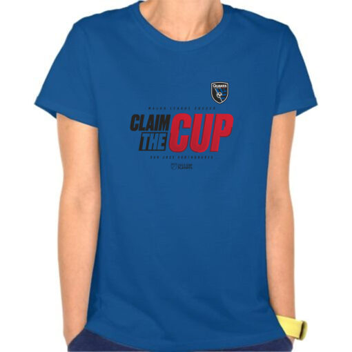 San Jose Earthquakes Fanatics Branded 2023 Mls Cup Playoffs T-Shirt