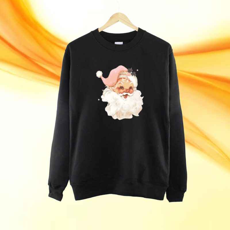 Santa Claus Black Shirt