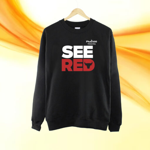 See Red Plus500 Trading Shirt