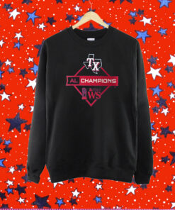 Texas Rangers 2023 American League Champions Diamond Icon T-Shirt