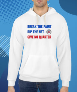 Tomer Azarly Break The Paint Rip The Net Give No Quarter Shirt