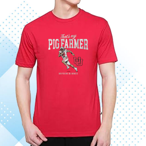 Utah Football: Bryson Barnes That's My Pig Farmer T-Shirt