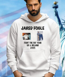 Jared Fogle fight the fat tour UK and Ireland 2005 shirt