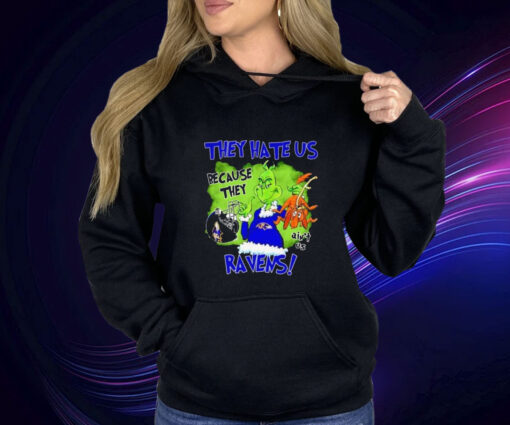 Grinch They Hate Us Because They Ain’t Us Sweatshirt