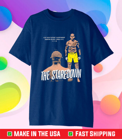 The Staredown Light Heavyweight Championship Madison Square Garden T-Shirt