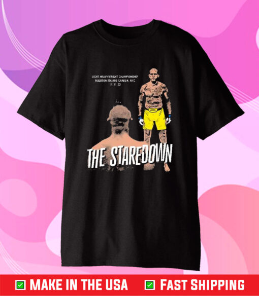 The Staredown Light Heavyweight Championship Madison Square Garden T-Shirt