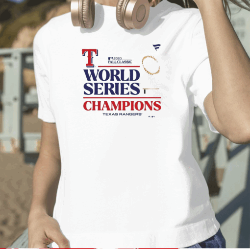 Rangers 2023 World Series Champions Locker Room TShirt