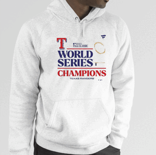 Rangers 2023 World Series Champions Locker Room Hoodie Shirt