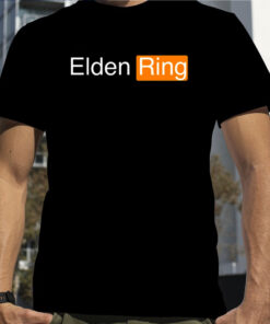 Elden Ring Hub Parody Logo T-Shirt