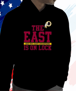 The East Is On Lock 2015 NFC East Champions Washington Commanders TShirt