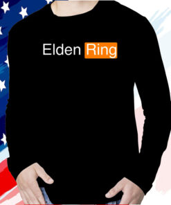 Elden Ring Hub Parody Logo T-Shirt