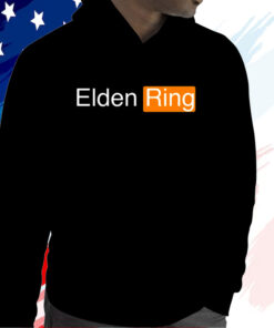 Elden Ring Hub Parody Logo T-Shirt