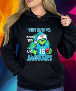 The Grinch They Hate Us Because They Ain’t Us Jacksonville Jaguars Sweatshirt