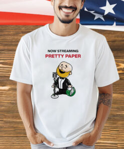 Jason Kelce Philadelphia Eagles now streaming pretty paper art shirt