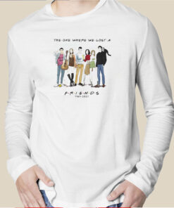 The One Where We Lost A Friends Matthew Perry 1969-2023 T-Shirt