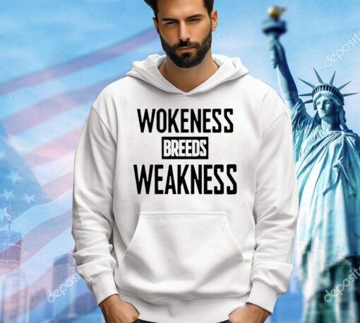 Zeek Arkham, Wokeness Breeds Weakness, Shirt, T-Shirt, Graphic Tee, Clothing, Apparel, Menswear, Mens Clothing, Mens Apparel