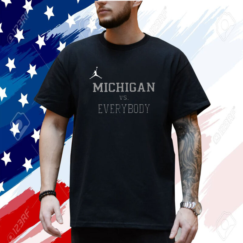 Charles Woodson Jordan Michigan Vs Everybody T Shirt