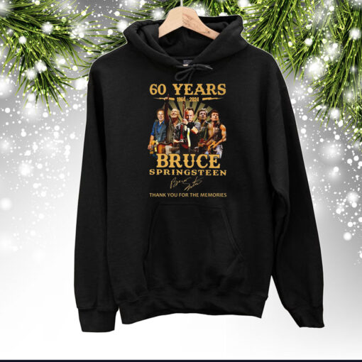 60 Years 1964 – 2024 Bruce Springsteen Thank You For The Memories SweatShirts
