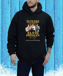 90 Years 1935 – 2025 Elvis Presley Thank You For The Memories SweatShirts