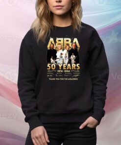 ABBA 50 Years 1974 – 2024 Thank You For The Memories Hoodie SweatShirt