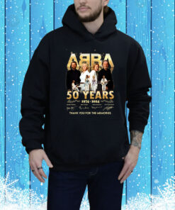 ABBA 50 Years 1974 – 2024 Thank You For The Memories Hoodie SweatShirts