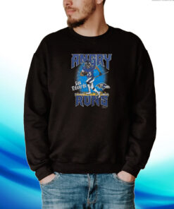 Angry Runs Ravens Gus Edwards Hoodie Shirts