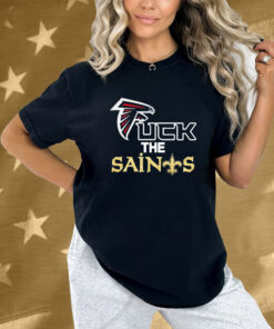 Official Atlanta falcons fuck the saints T-shirt