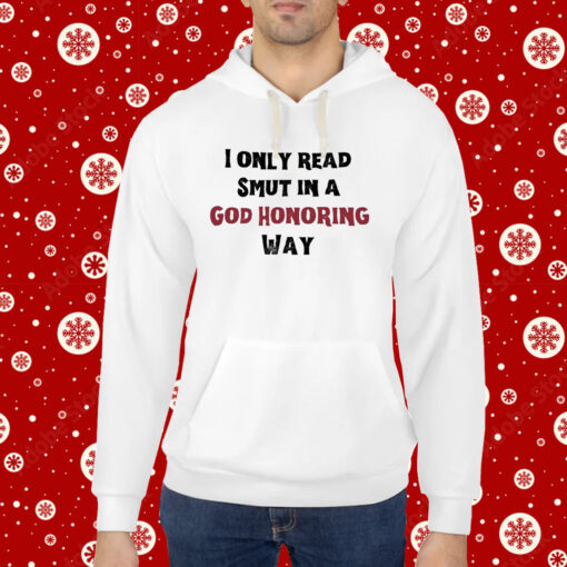 Bauphomette I Only Read Smut In A God Honoring Way Hoodie T-Shirt