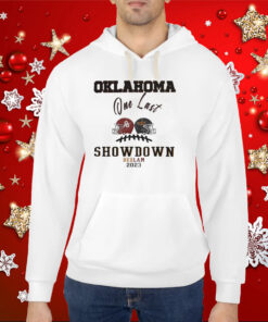 Bedlam 2023 Oklahoma Vs Oklahoma State One Last Showdown Matchup Hoodie T-Shirt