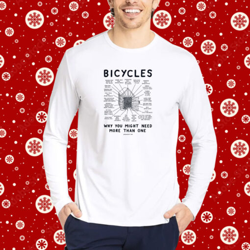 Bicycles Folding Bike Gravel Bike Commuting Bike Tee Shirt