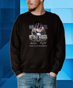 Billy Joel Stevie Nicks Two Icons One Night 2023 Thank You For The Memories Hoodie T-Shirt
