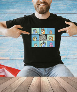 Bluey and friends The Bluey Bunch shirt