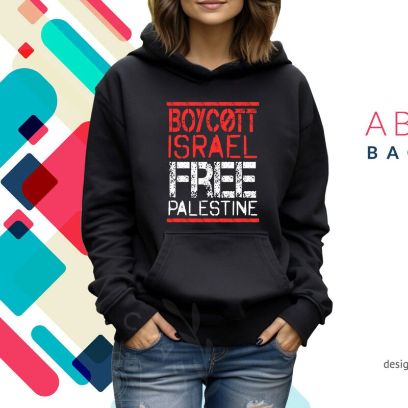 Boycott Isreal Free Palestine Hoodie Shirt