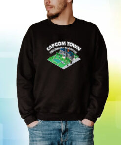 Capcom Town Capcom 40Th Anniversary Hoodie Shirt