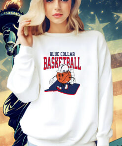 Cartoon Blue Collar Basketball shirt