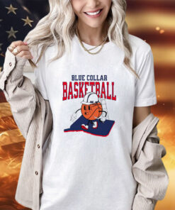 Cartoon Blue Collar Basketball shirt